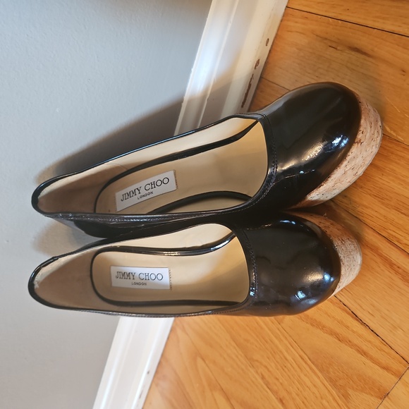 Jimmy Choo Patent Leather Pumps 7.5 - Picture 2 of 11